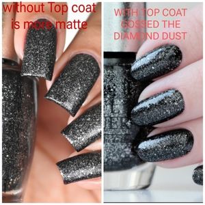 OPI DESIGNER SERIES " 044 PEWTER"  HOLOGRAPHIC